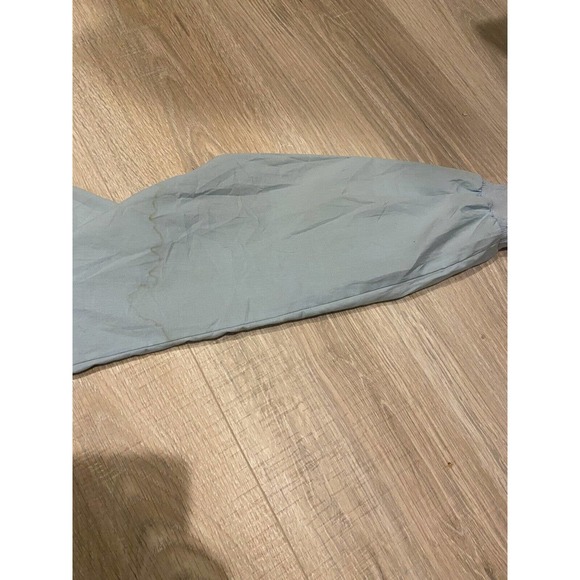 Vintage 80s Nike Blue Tag Sports Jacket Embroidered Blue White Mens Medium RARE - Picture 5 of 9